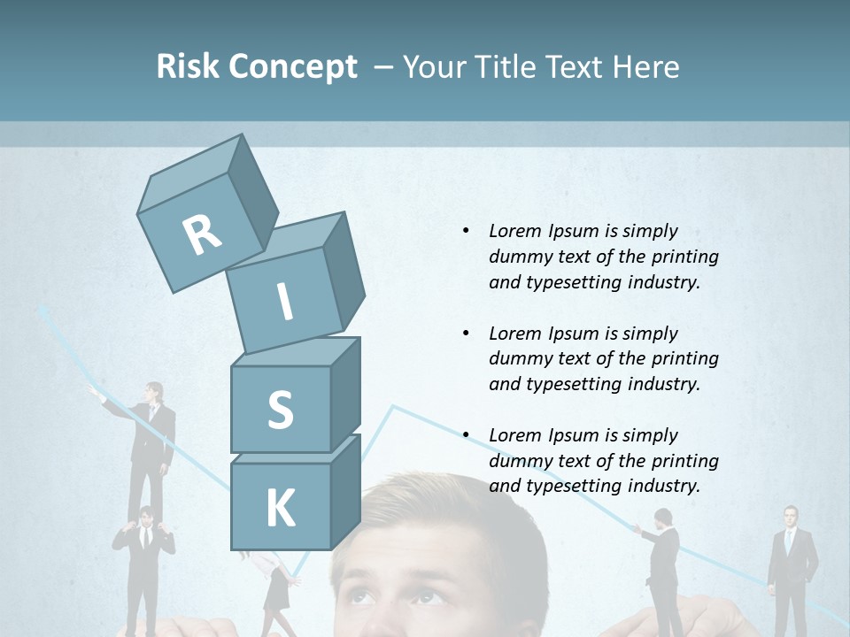 A Group Of People Standing On Top Of A Table PowerPoint Template