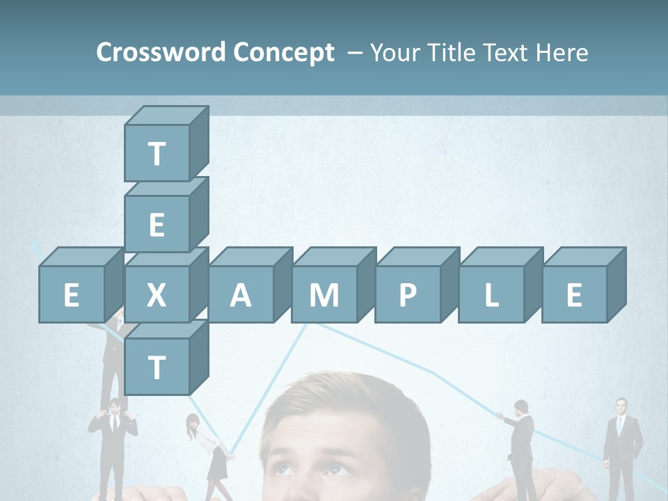 A Group Of People Standing On Top Of A Table PowerPoint Template