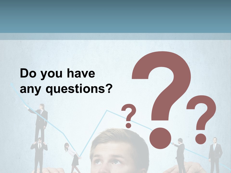 A Group Of People Standing On Top Of A Table PowerPoint Template