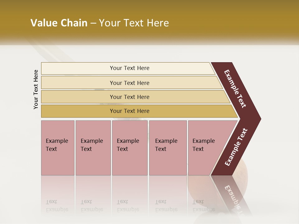 An Apple With A Syring Inside Of It PowerPoint Template