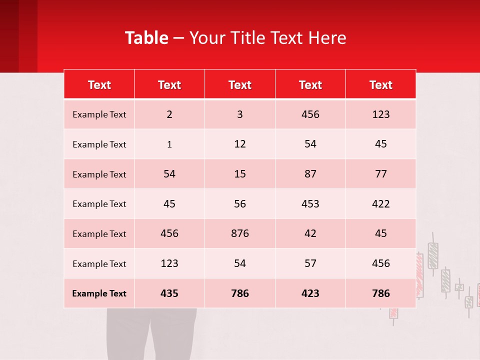 A Man Drawing A Chart On A Wall PowerPoint Template