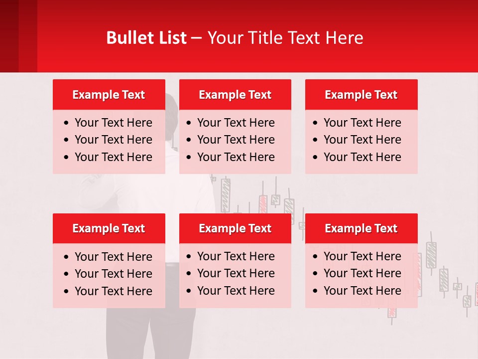 A Man Drawing A Chart On A Wall PowerPoint Template