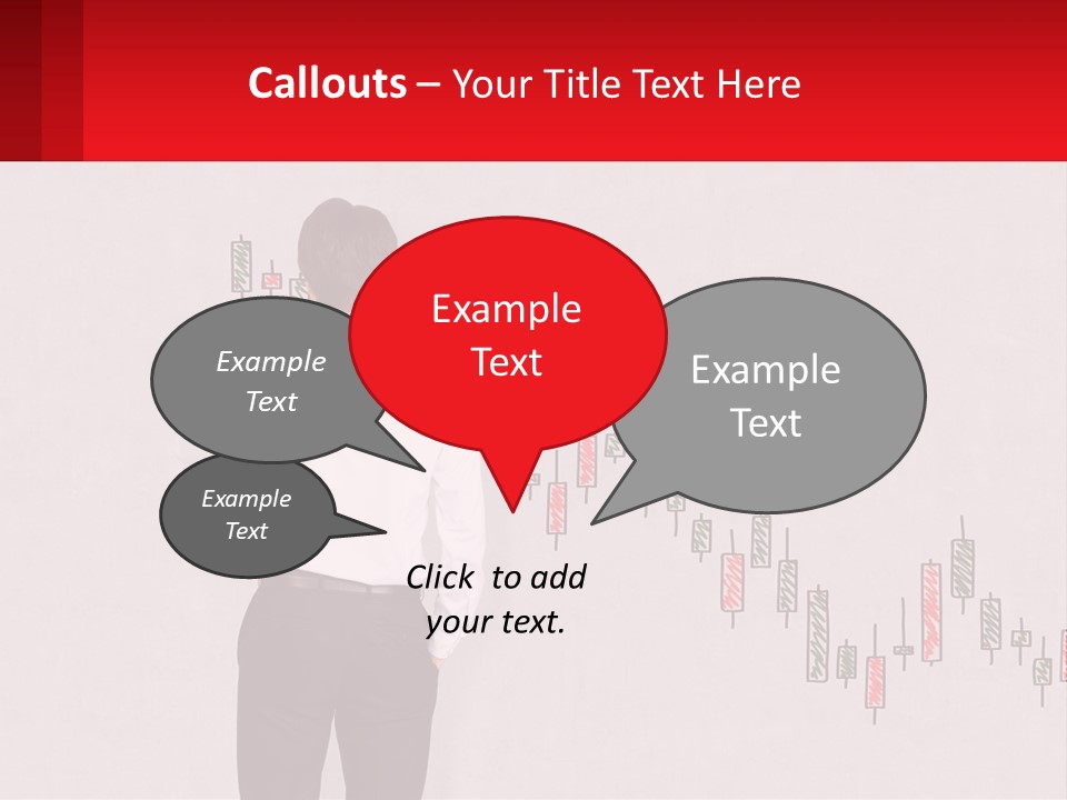 A Man Drawing A Chart On A Wall PowerPoint Template