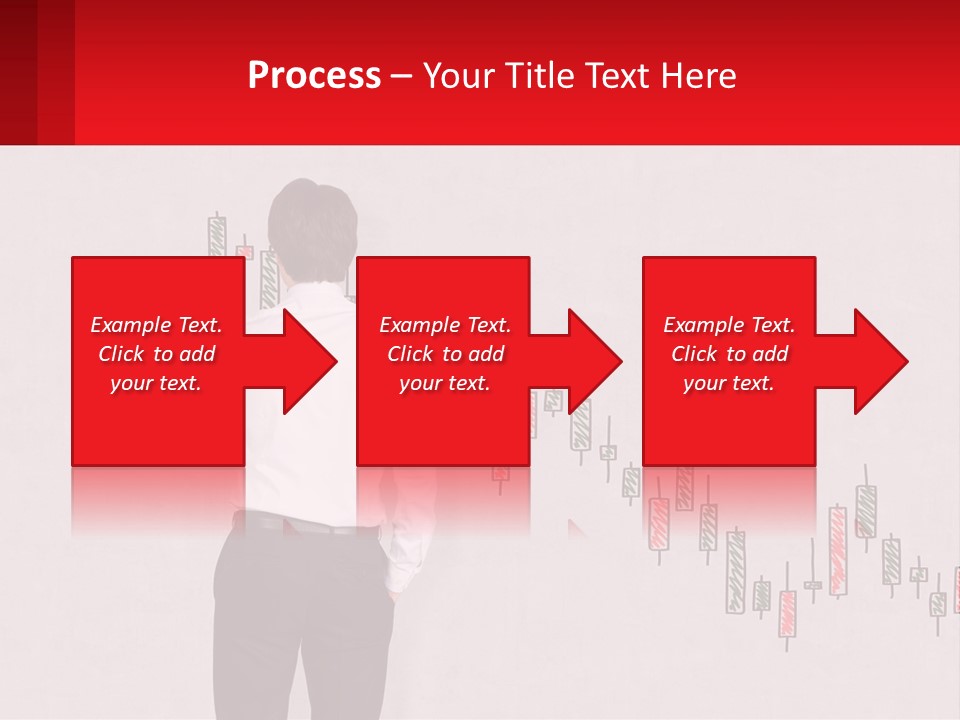 A Man Drawing A Chart On A Wall PowerPoint Template