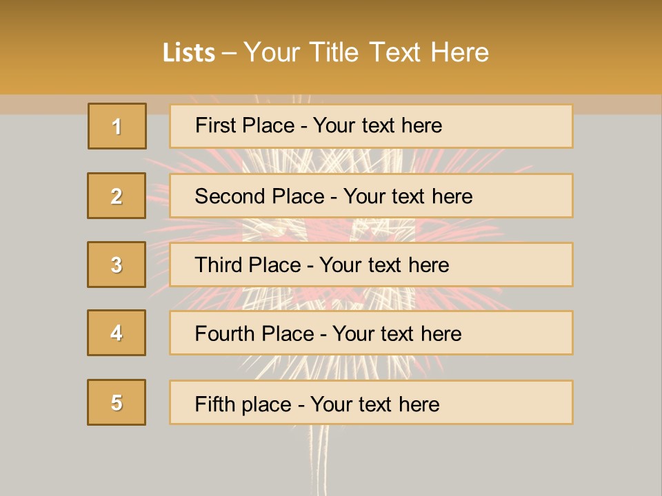 A Canadian Flag With Fireworks In The Background PowerPoint Template