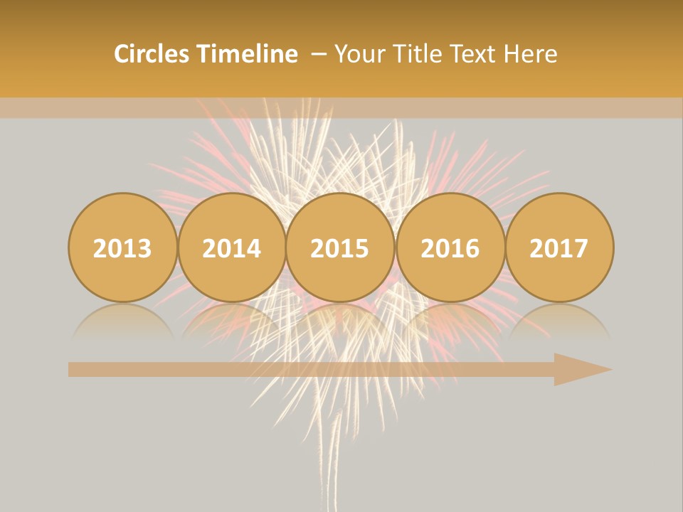 A Canadian Flag With Fireworks In The Background PowerPoint Template