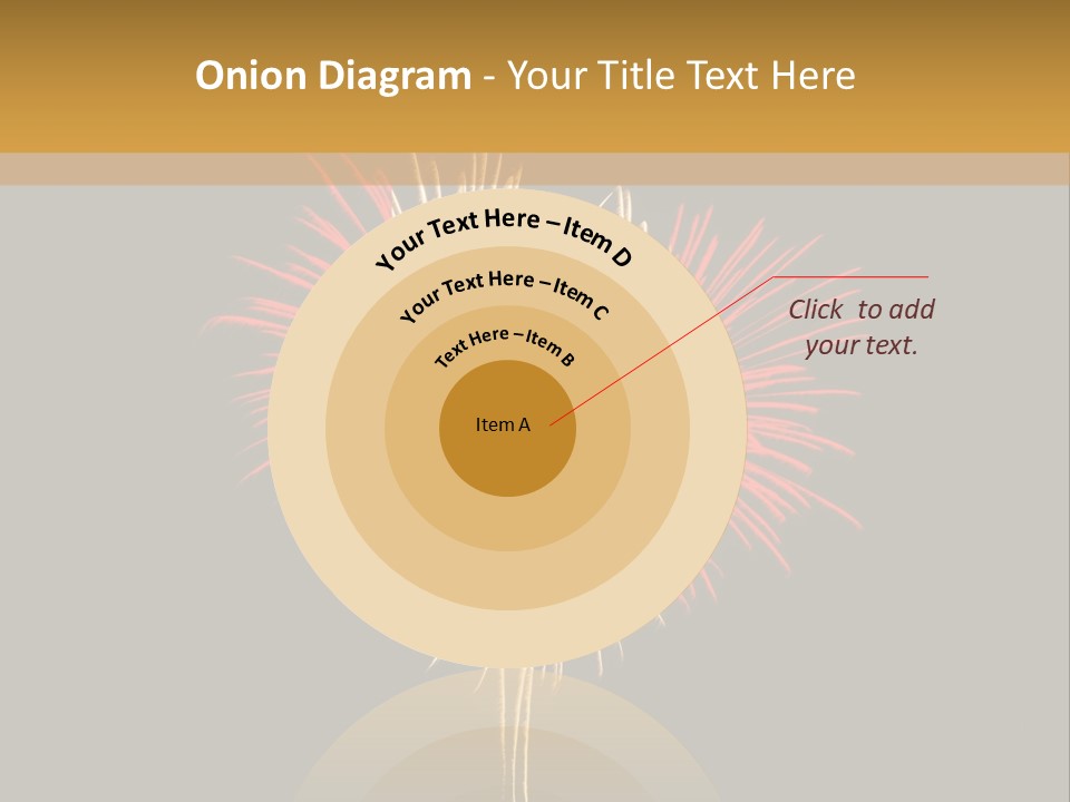 A Canadian Flag With Fireworks In The Background PowerPoint Template