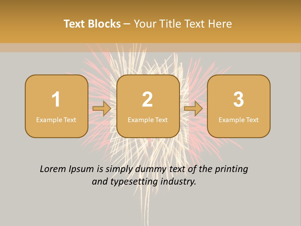 A Canadian Flag With Fireworks In The Background PowerPoint Template