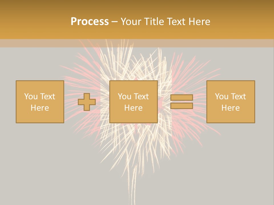 A Canadian Flag With Fireworks In The Background PowerPoint Template