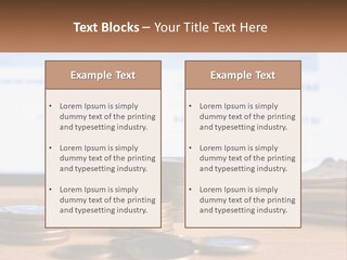 A Pile Of Coins Sitting On Top Of A Wooden Table PowerPoint Template