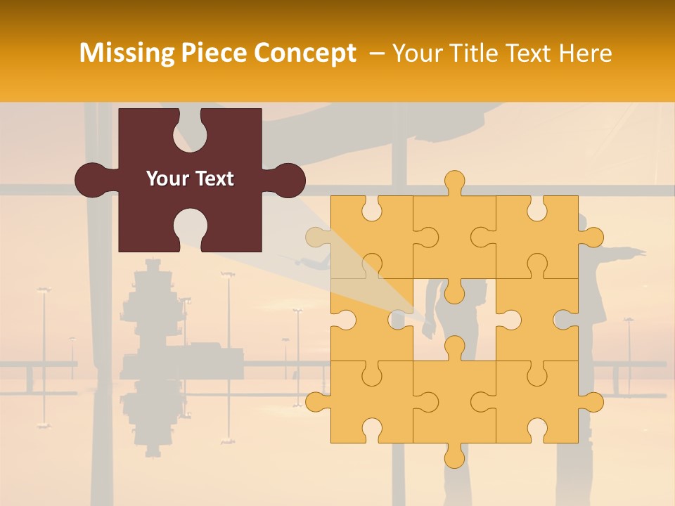 A Couple Of People That Are Standing In Front Of A Window PowerPoint Template