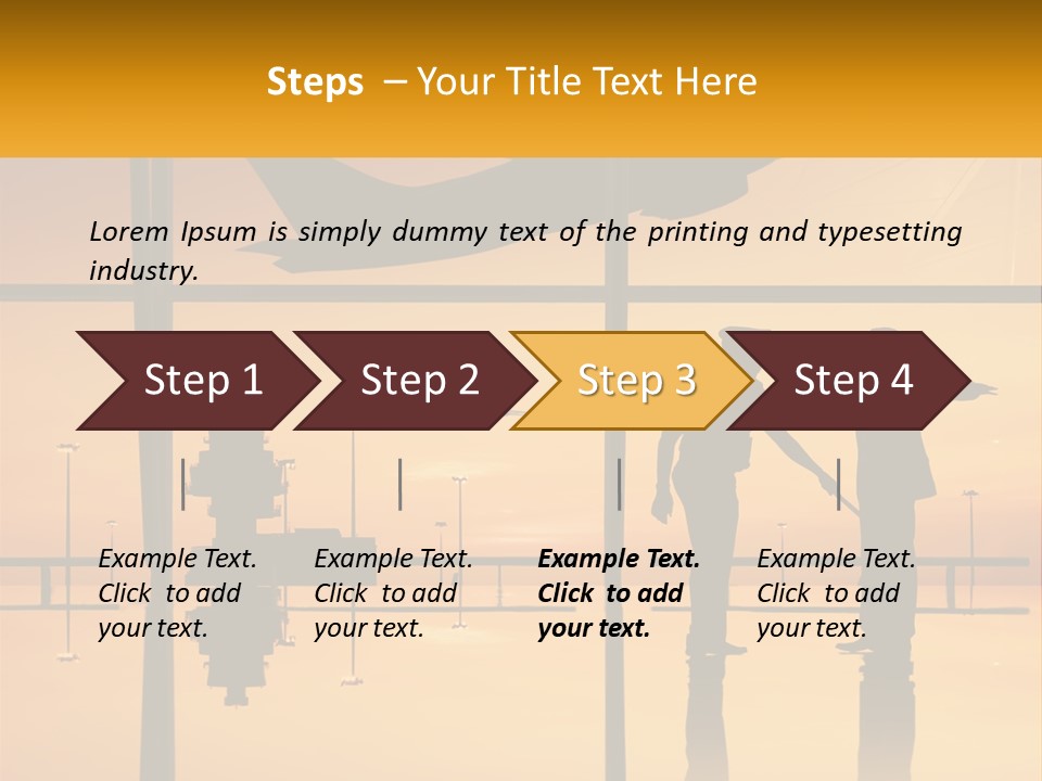 A Couple Of People That Are Standing In Front Of A Window PowerPoint Template