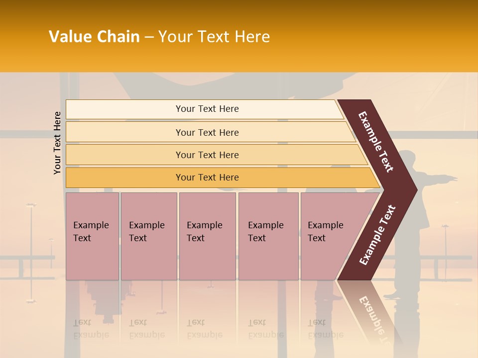A Couple Of People That Are Standing In Front Of A Window PowerPoint Template