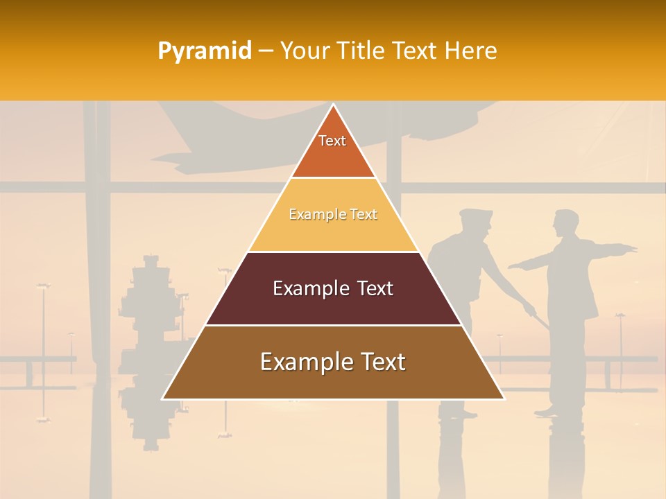 A Couple Of People That Are Standing In Front Of A Window PowerPoint Template