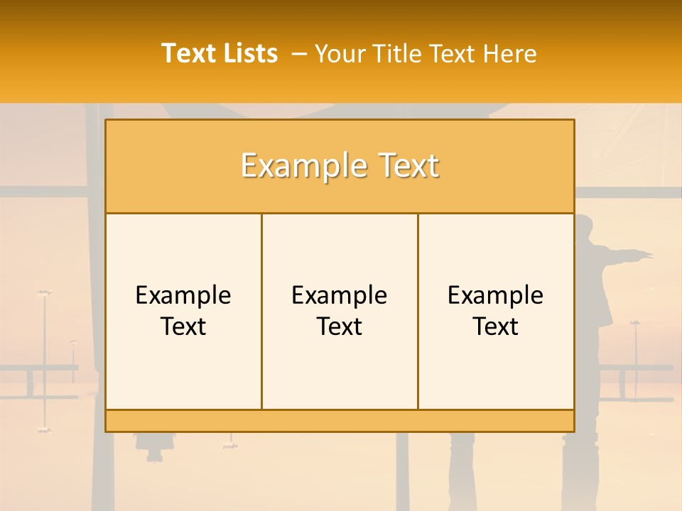 A Couple Of People That Are Standing In Front Of A Window PowerPoint Template