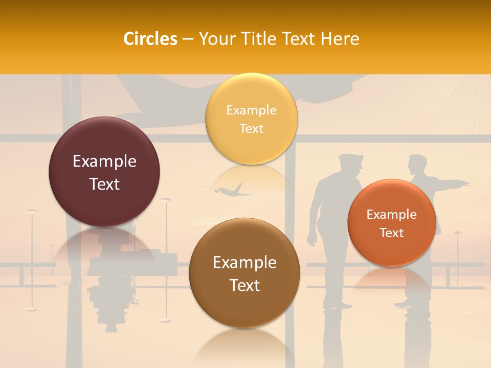 A Couple Of People That Are Standing In Front Of A Window PowerPoint Template