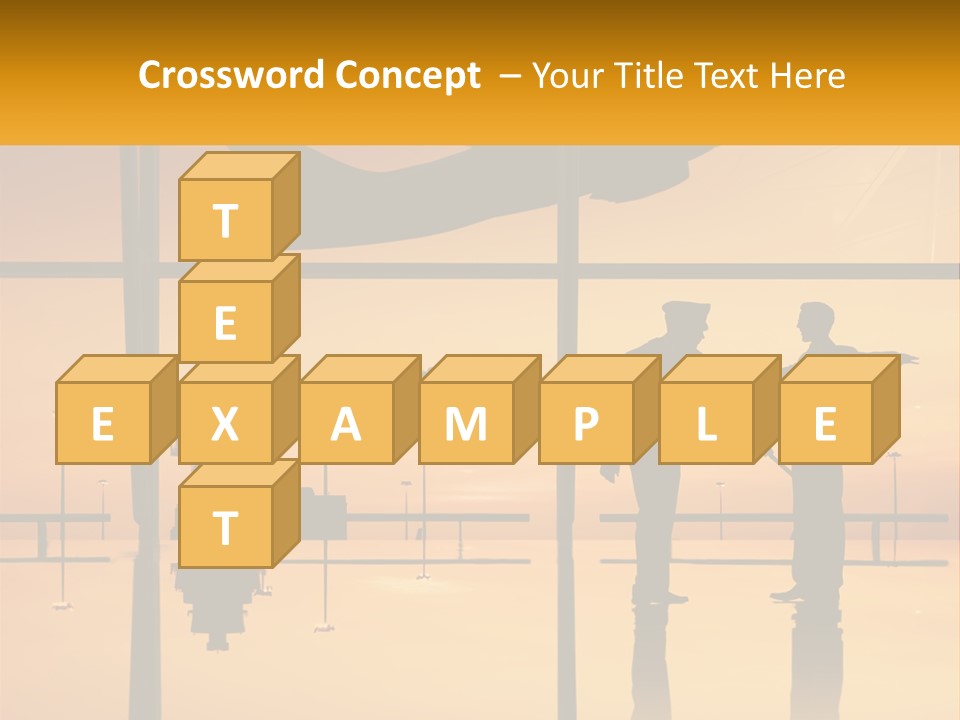 A Couple Of People That Are Standing In Front Of A Window PowerPoint Template