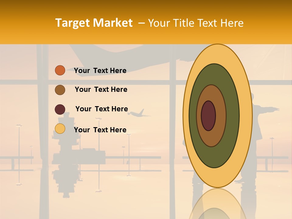 A Couple Of People That Are Standing In Front Of A Window PowerPoint Template