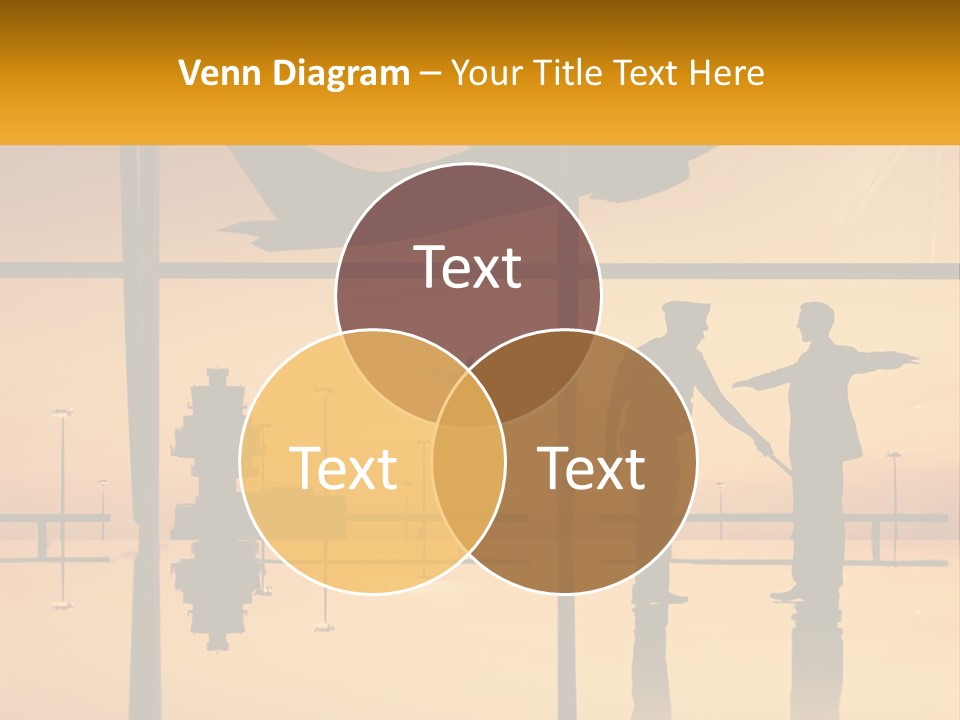 A Couple Of People That Are Standing In Front Of A Window PowerPoint Template