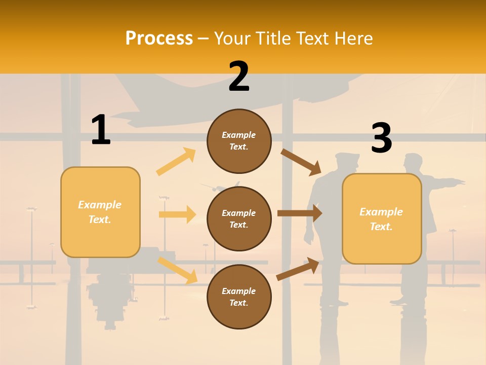 A Couple Of People That Are Standing In Front Of A Window PowerPoint Template