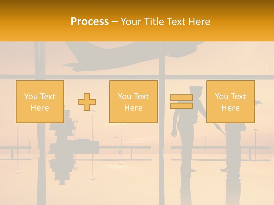 A Couple Of People That Are Standing In Front Of A Window PowerPoint Template