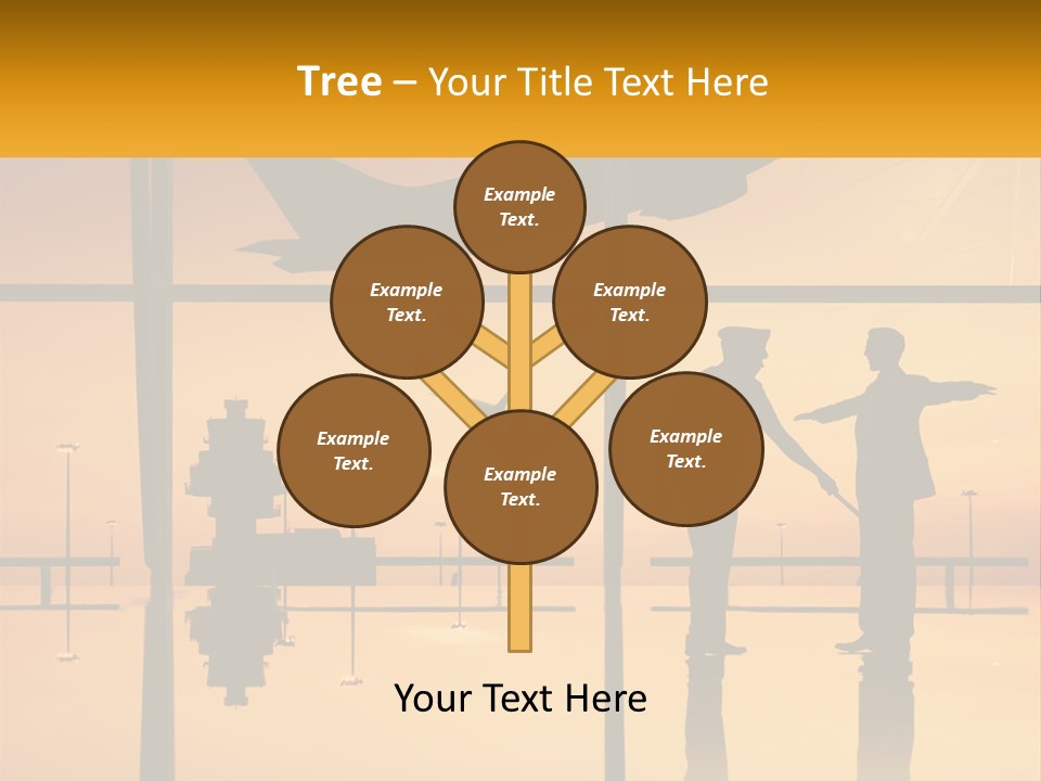 A Couple Of People That Are Standing In Front Of A Window PowerPoint Template