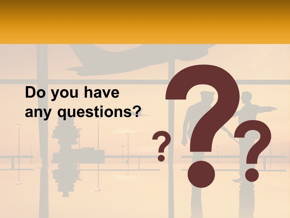 A Couple Of People That Are Standing In Front Of A Window PowerPoint Template