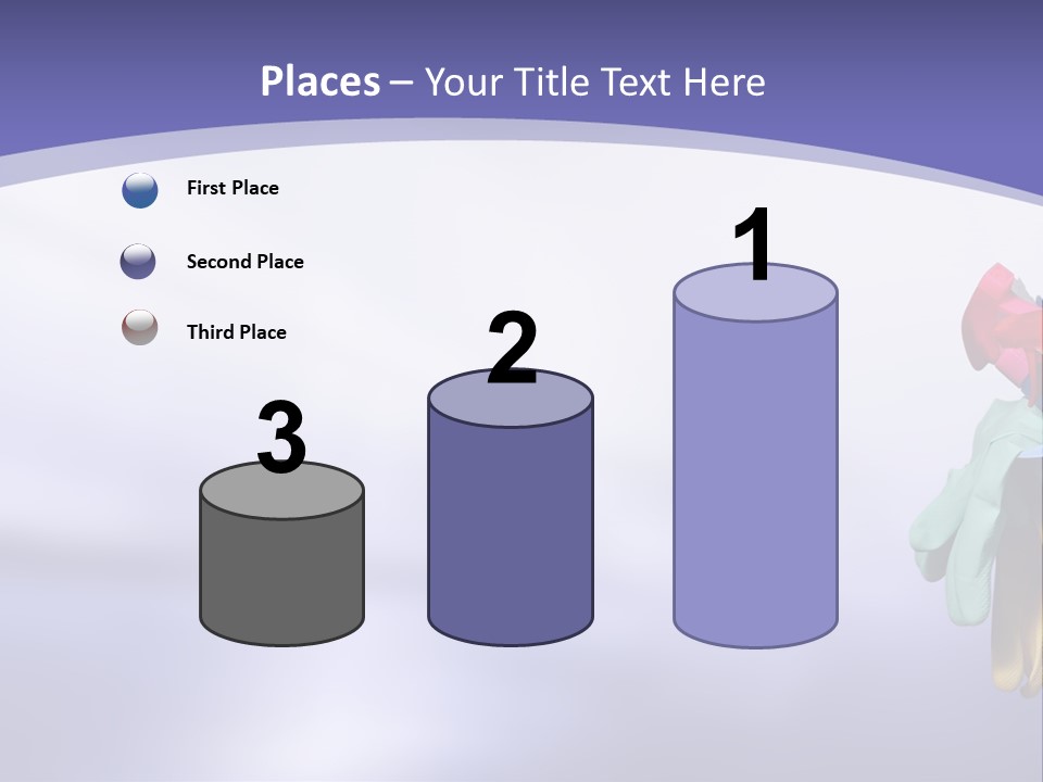 A Person Holding A Suitcase Full Of Items PowerPoint Template