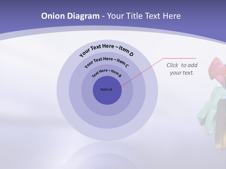 A Person Holding A Suitcase Full Of Items PowerPoint Template