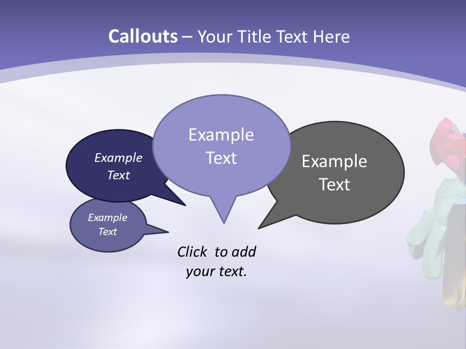 A Person Holding A Suitcase Full Of Items PowerPoint Template