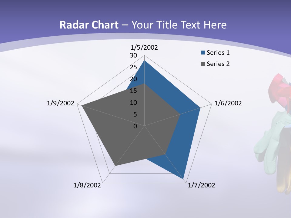 A Person Holding A Suitcase Full Of Items PowerPoint Template