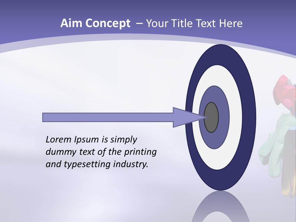 A Person Holding A Suitcase Full Of Items PowerPoint Template