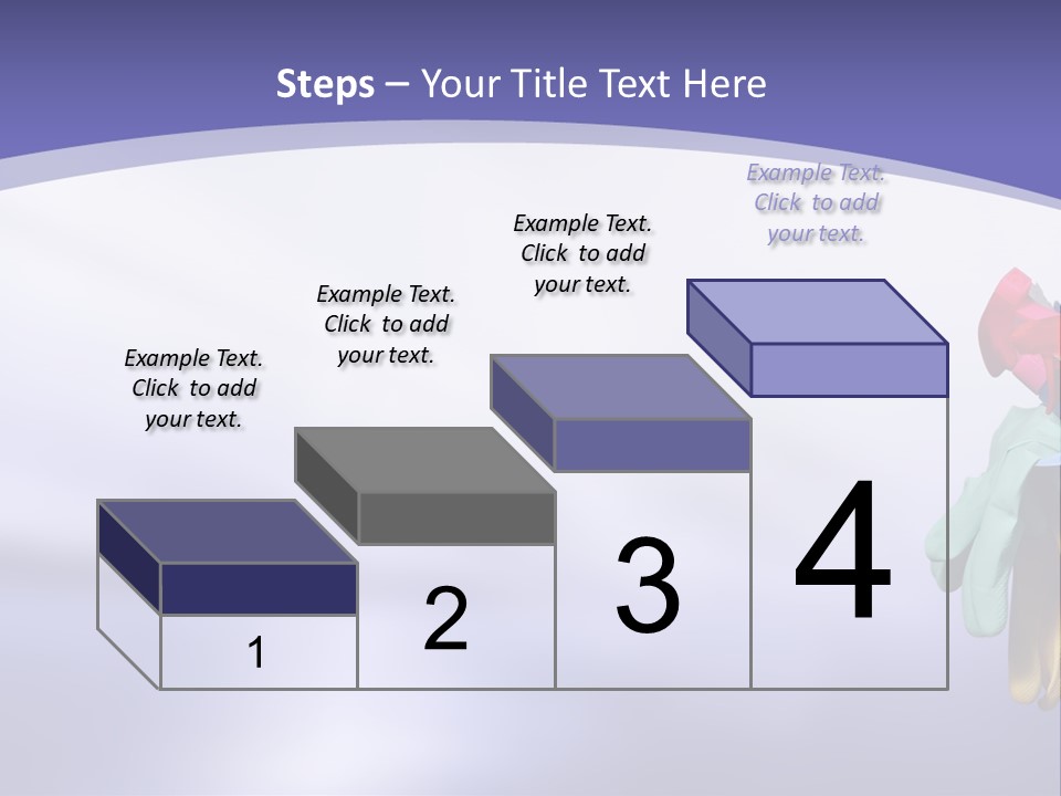 A Person Holding A Suitcase Full Of Items PowerPoint Template