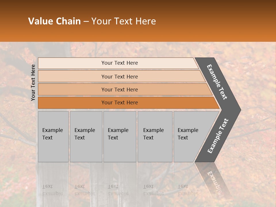 A Group Of Trees That Are Next To Each Other PowerPoint Template