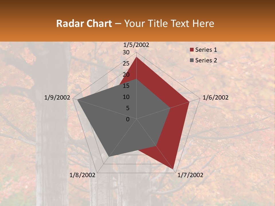 A Group Of Trees That Are Next To Each Other PowerPoint Template