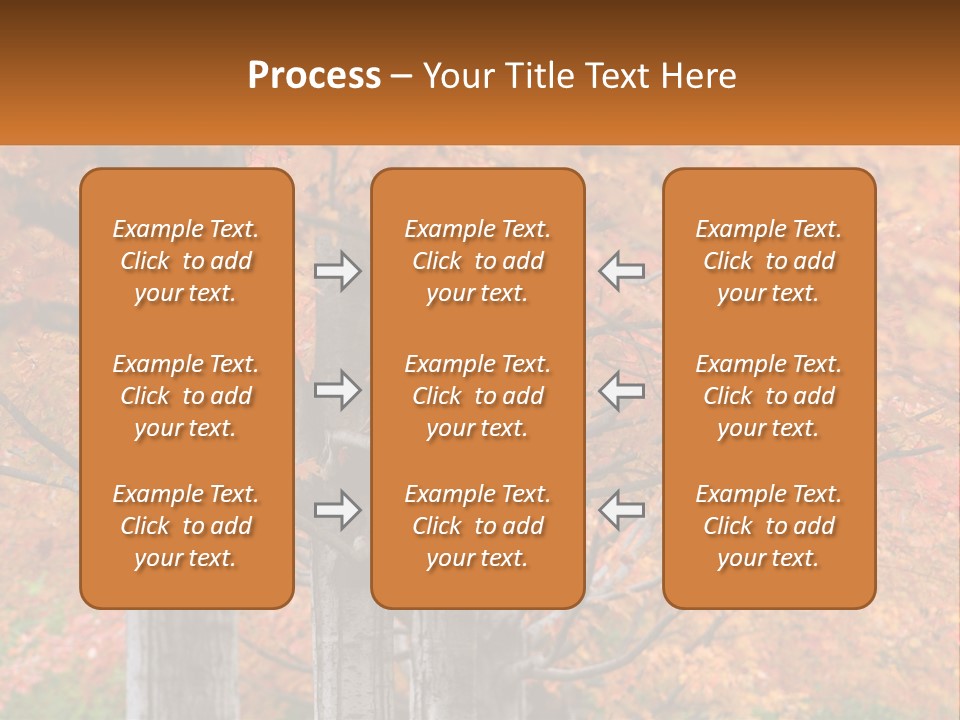 A Group Of Trees That Are Next To Each Other PowerPoint Template
