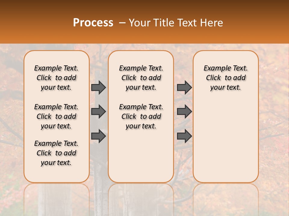 A Group Of Trees That Are Next To Each Other PowerPoint Template