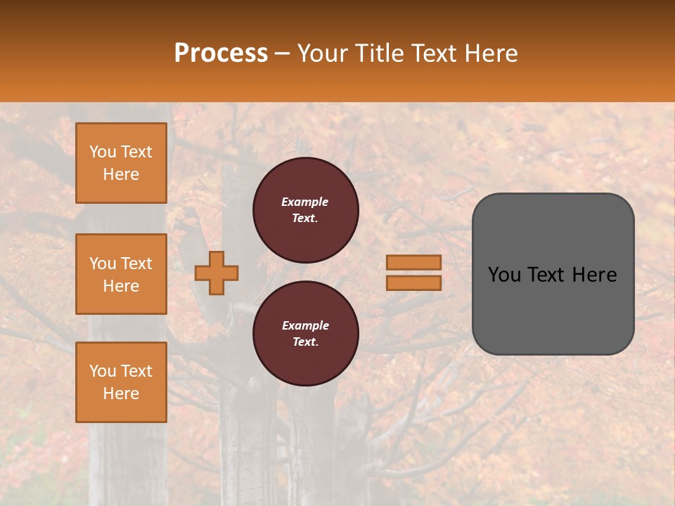A Group Of Trees That Are Next To Each Other PowerPoint Template