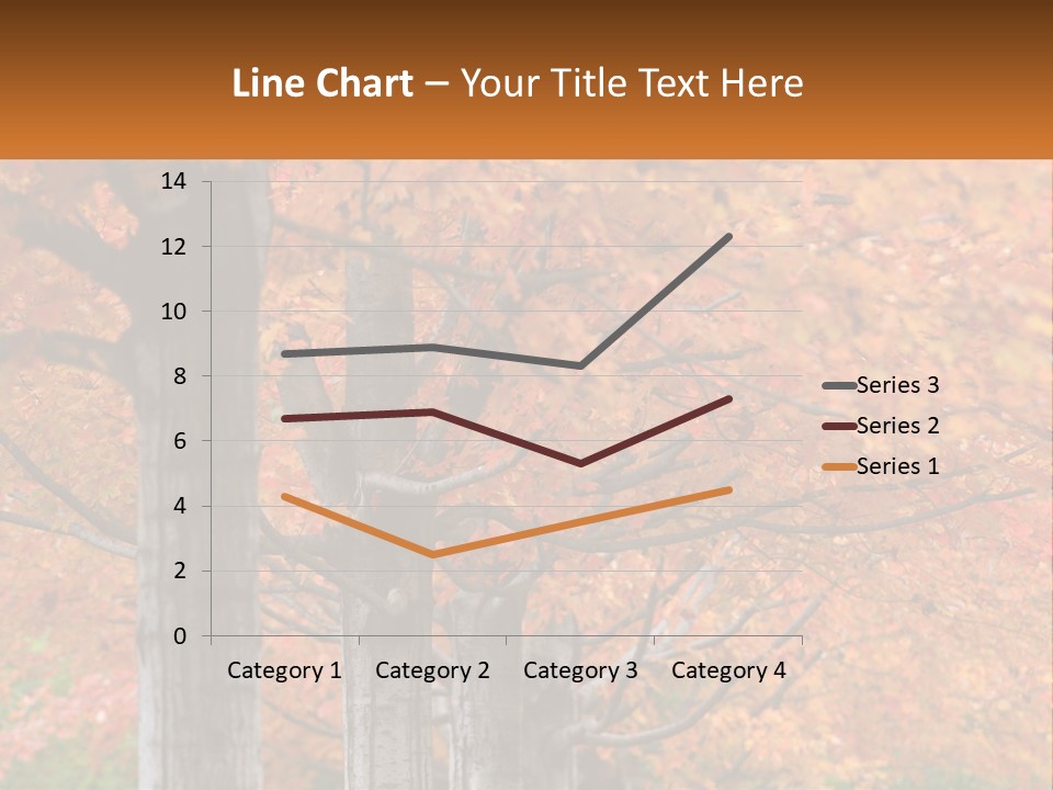 A Group Of Trees That Are Next To Each Other PowerPoint Template