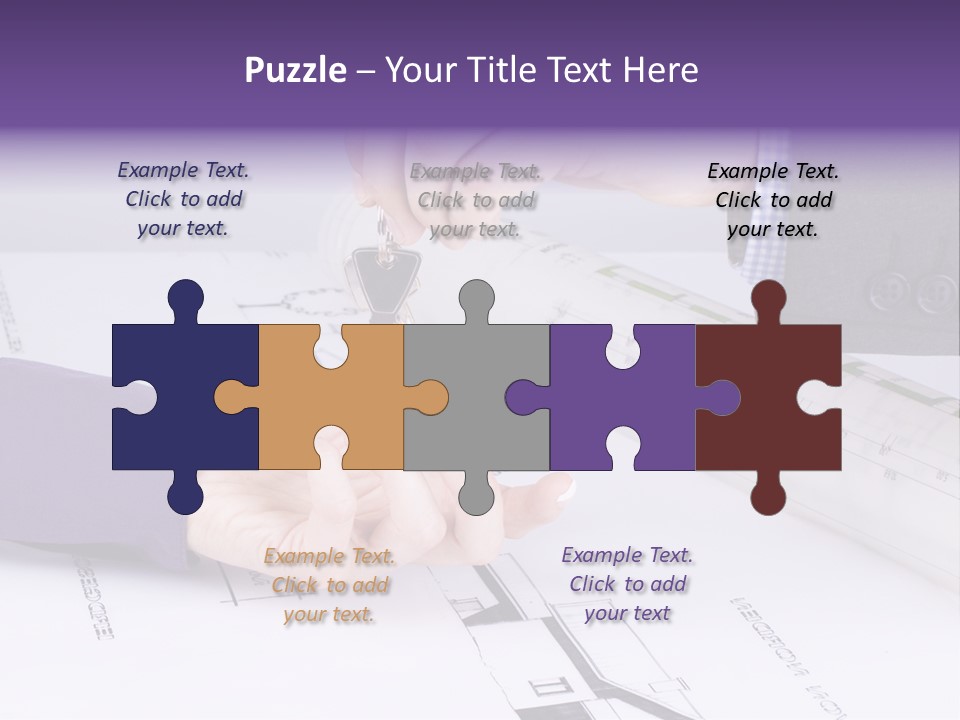 A Person Handing A House Key To Another Person PowerPoint Template