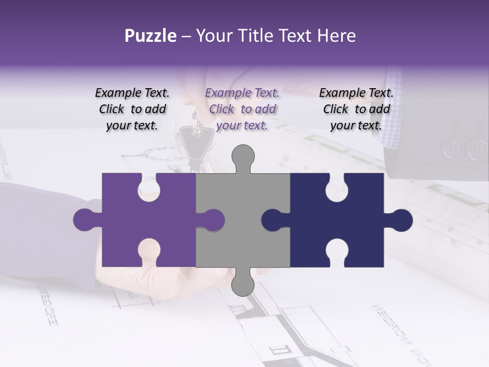 A Person Handing A House Key To Another Person PowerPoint Template