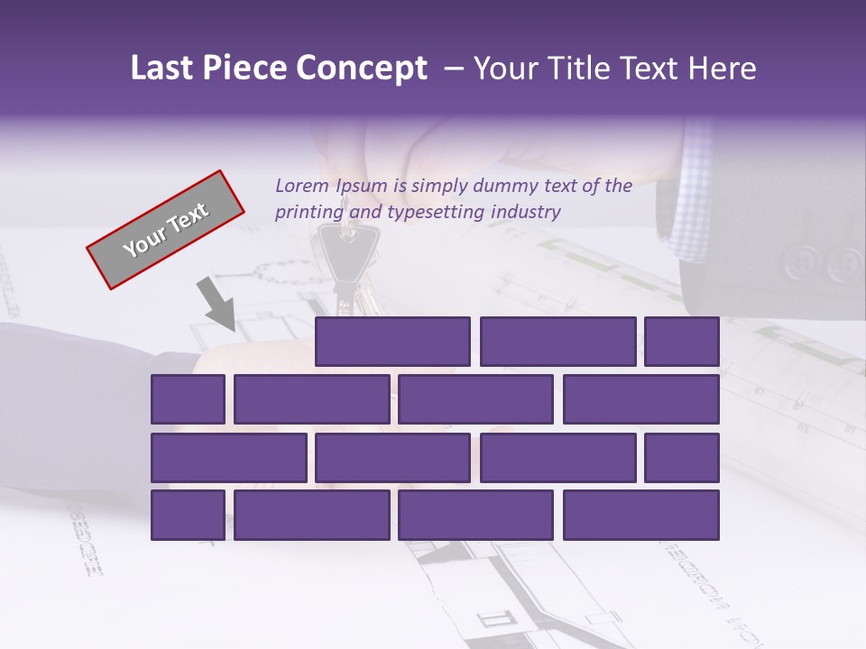 A Person Handing A House Key To Another Person PowerPoint Template