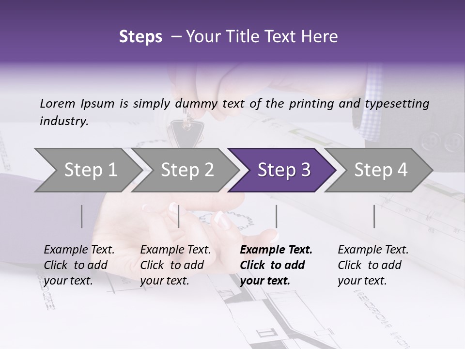 A Person Handing A House Key To Another Person PowerPoint Template