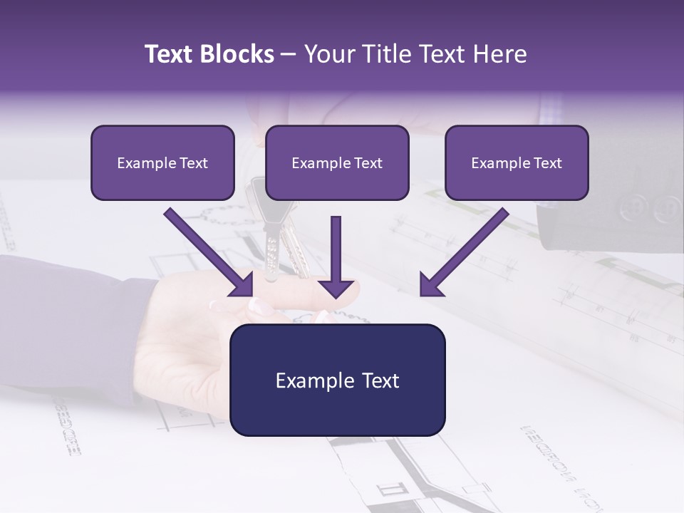 A Person Handing A House Key To Another Person PowerPoint Template
