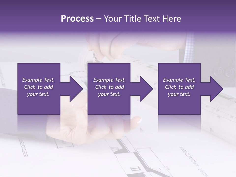 A Person Handing A House Key To Another Person PowerPoint Template