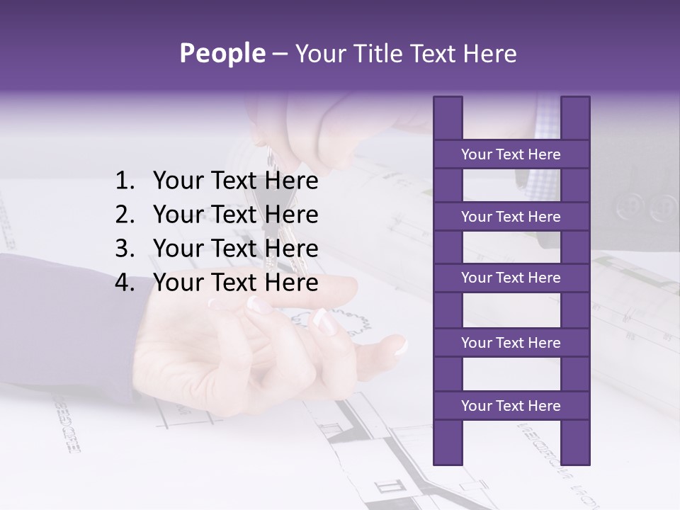 A Person Handing A House Key To Another Person PowerPoint Template