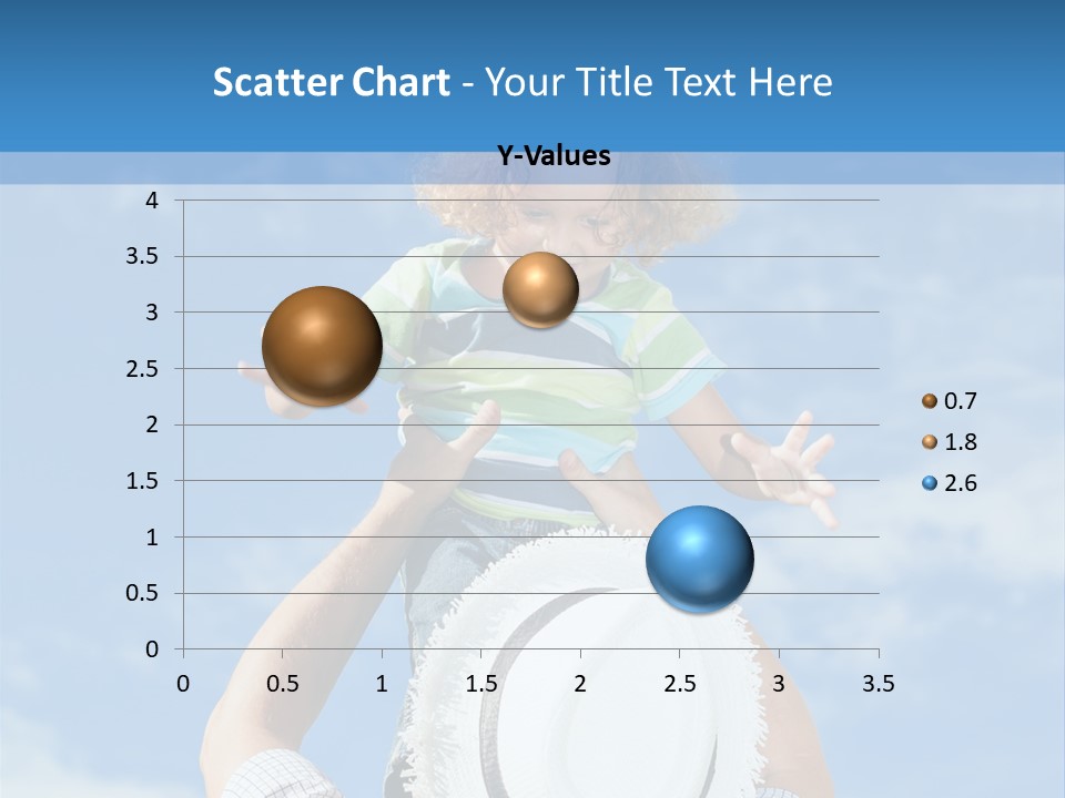 A Man Holding A Child On His Shoulders PowerPoint Template