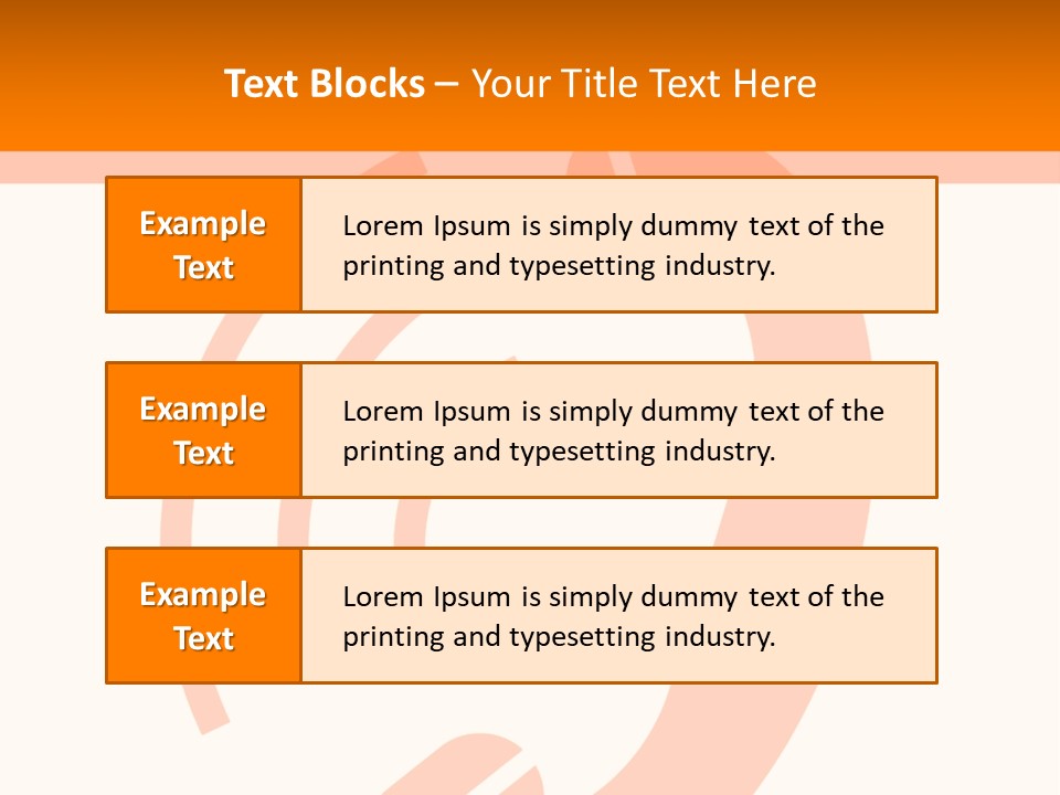 An Orange Phone On A White And Orange Background PowerPoint Template