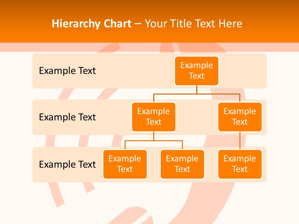 An Orange Phone On A White And Orange Background PowerPoint Template