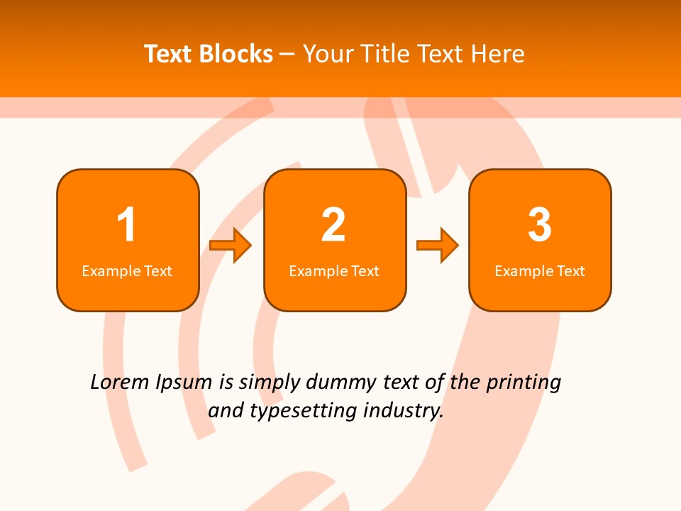 An Orange Phone On A White And Orange Background PowerPoint Template
